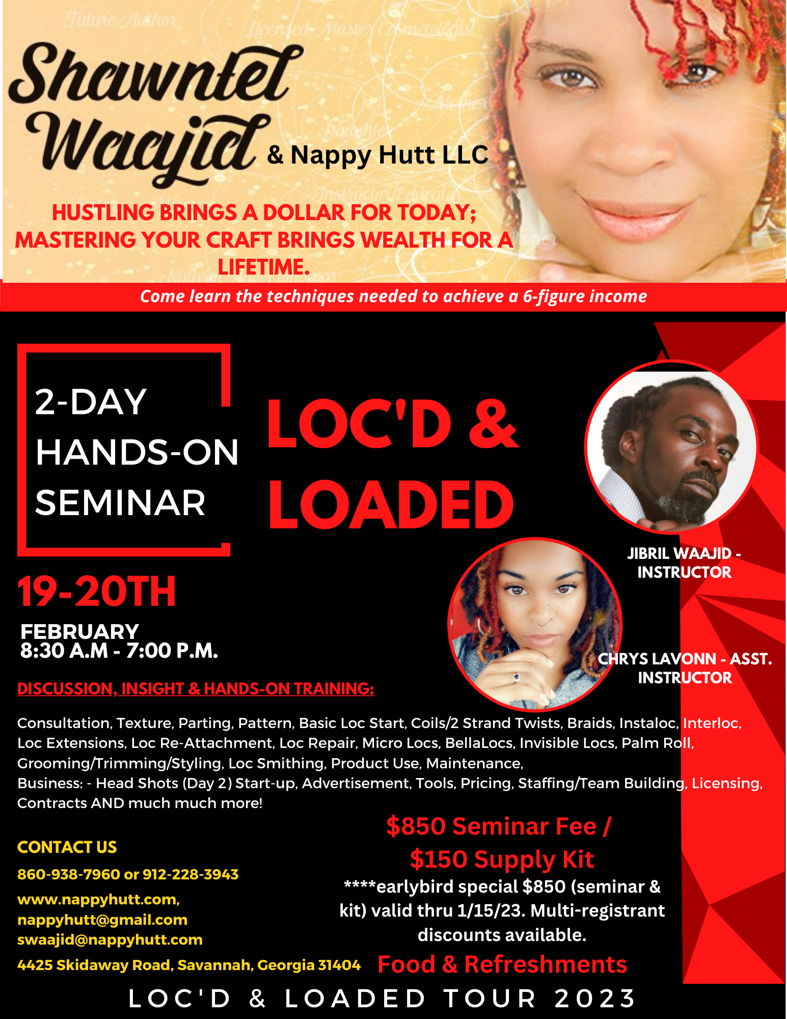 The Nappy Hutt - Loc'd & Loaded 2-Day Hands-On Seminar